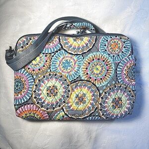 Vera Bradley Colorful Computer Messenger Bag